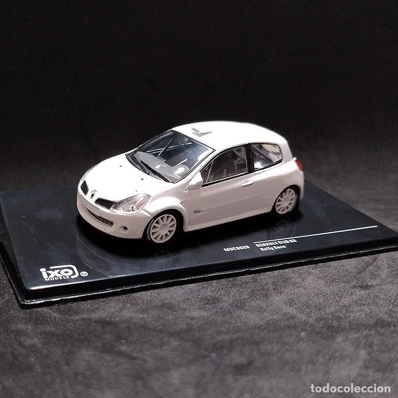 Coches a escala: IXO, Renault Clio R3, blanco, 1:43
