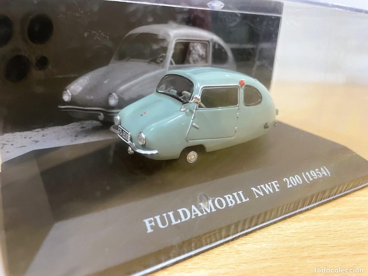 Coches a escala: DIECAST E 1/43 DE LA COLECCI&Oacute;N MICROCOCHES DE ANTA&Ntilde;O n&ordm; 25 - FULDAMOBIL NWF 200 (1954). PRECINTADO