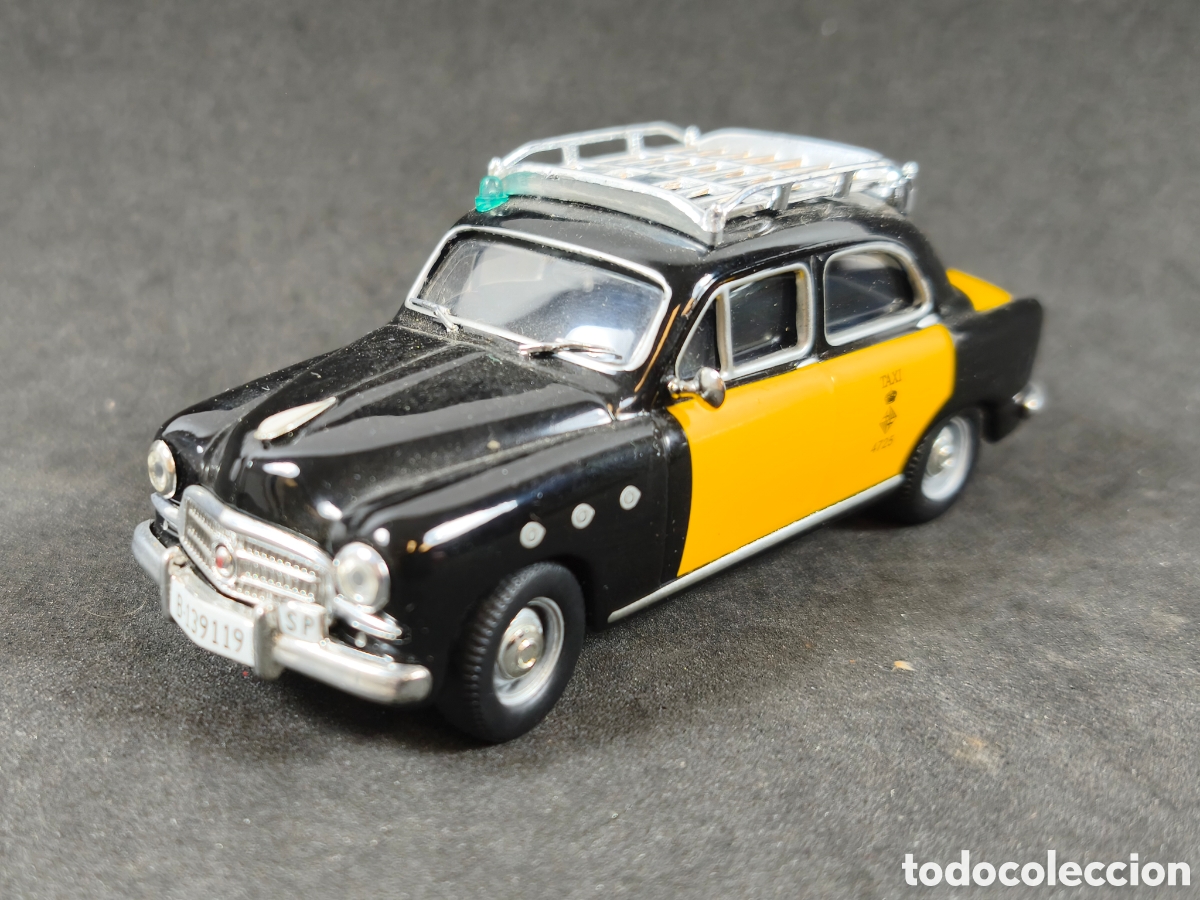 Coches a escala: SEAT 1400 A taxi de Barcelona 1961 escala 1/43