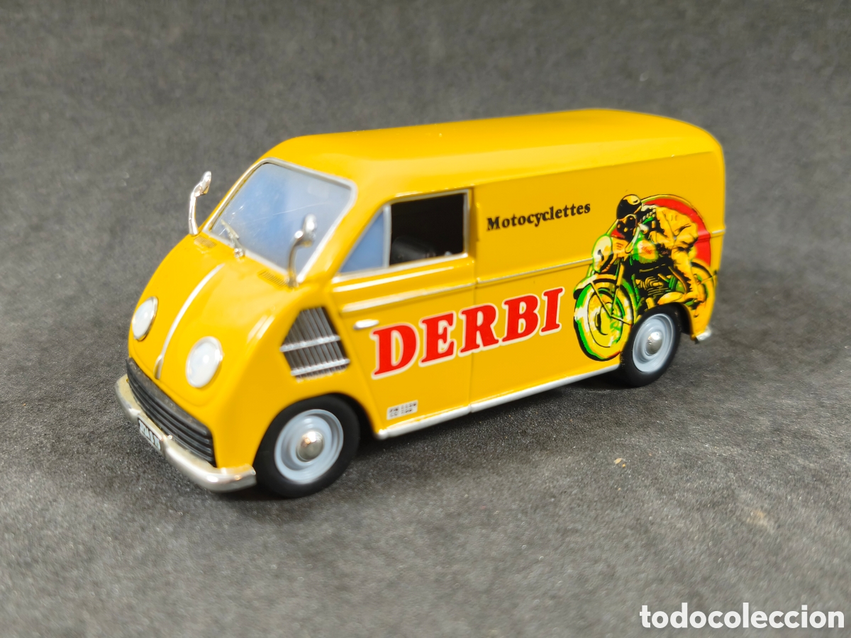 Coches a escala: Furgoneta DKW F89L de Derbi escala 1/43 matr&iacute;cula Francesa