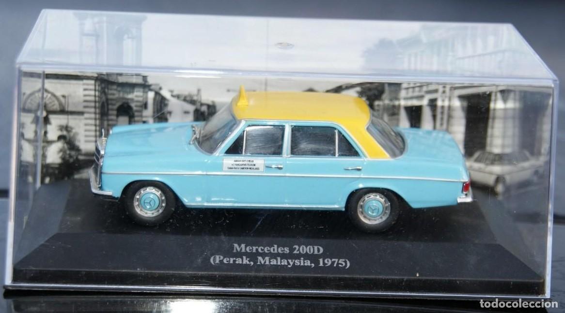 Coches a escala: MERCEDES 200D TAXI PERAK MALASIA ESCALA 1/43 ALTAYA EN CAJA