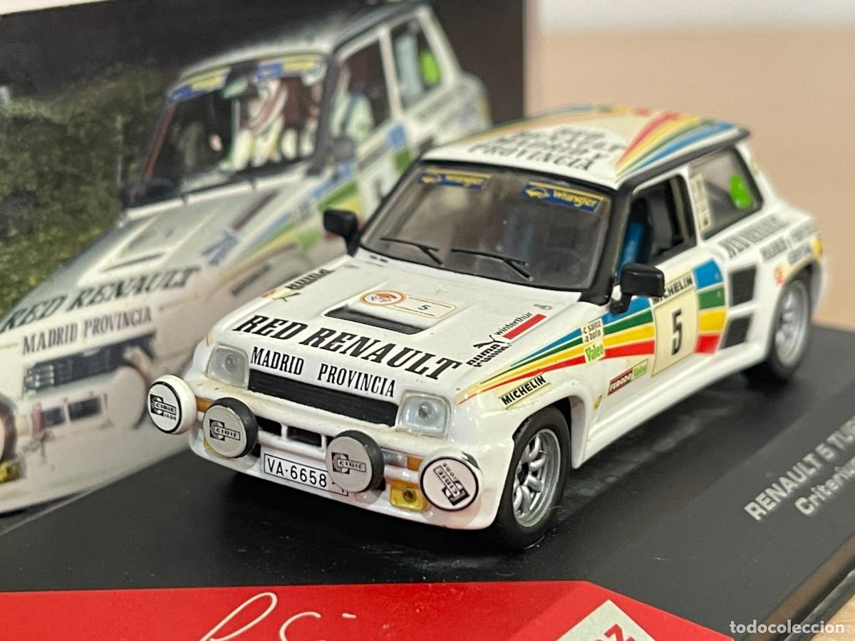 Coches a escala: Coche RENAULT 5 Turbo 2 1984 Criterium Luis de Baviera #5 Carlos Sainz 1:43 die-cast car ixo altaya