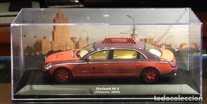 Coches a escala: MAYBACH 56 S TAXI MOSCOU ESCALA 1/43 DE ALTAYA EN SU CAJA