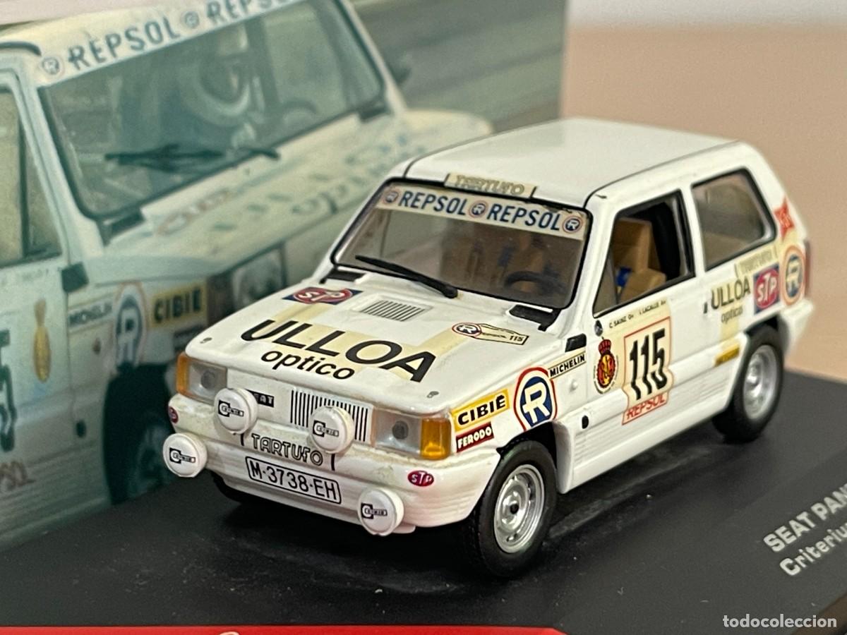 Coches a escala: Coche SEAT PANDA 45 1981 Criterium Luis de Baviera #115 Carlos Sainz 1:43 die-cast metal ixo altaya