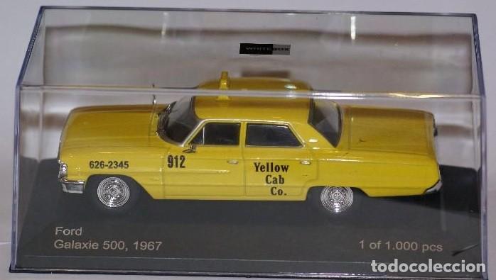 Coches a escala: FORD GALAXI 500 TAXI NEW YORK ESCALA 1/43 DE WHITE BOX EDICION LIMITADA A 1000 PCS EN CAJA