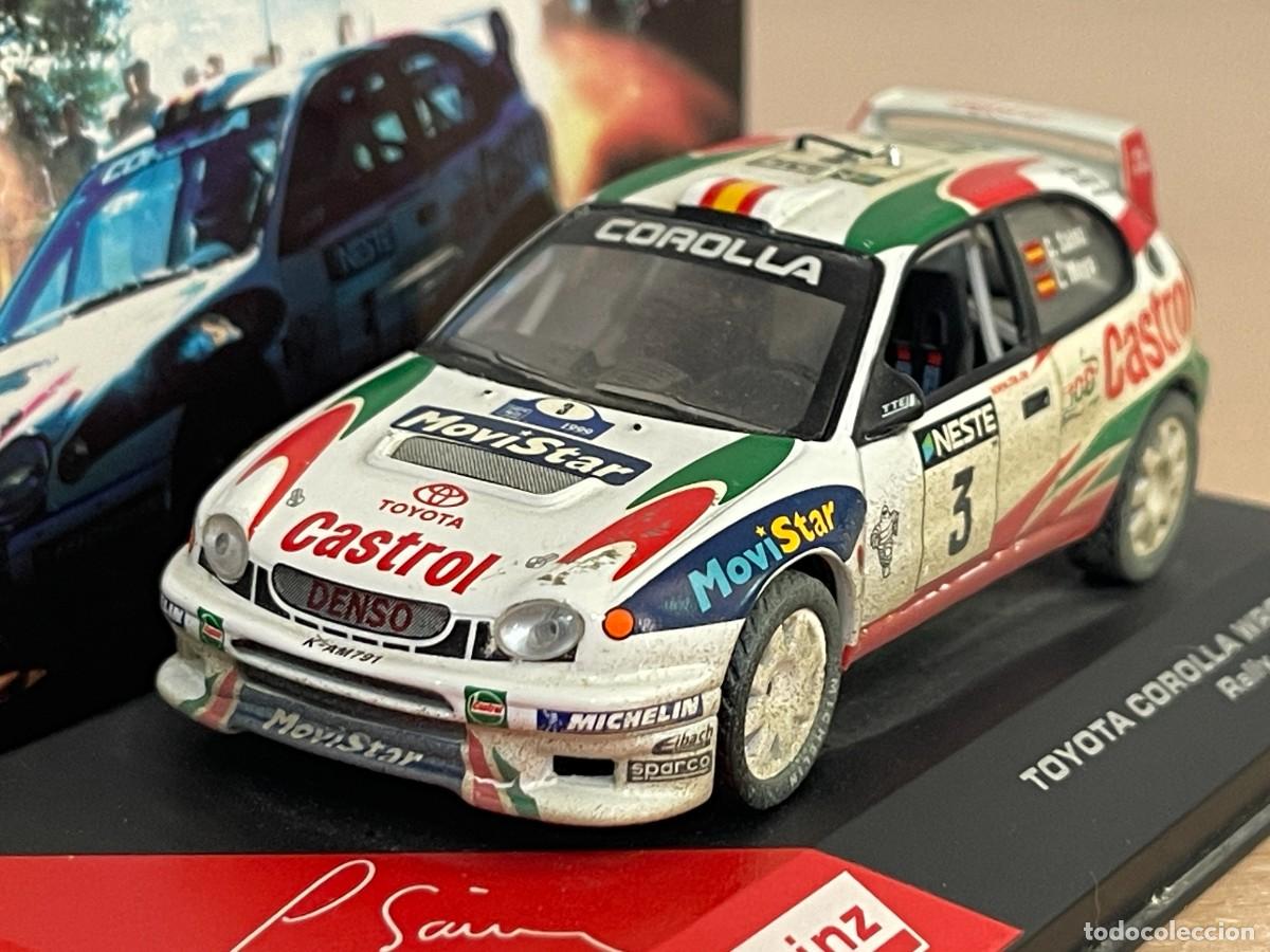Coches a escala: Coche TOYOTA COROLLA WRC 1999 Rally de Finlandia #3 Carlos Sainz 1:43 die-cast metal car ixo altaya