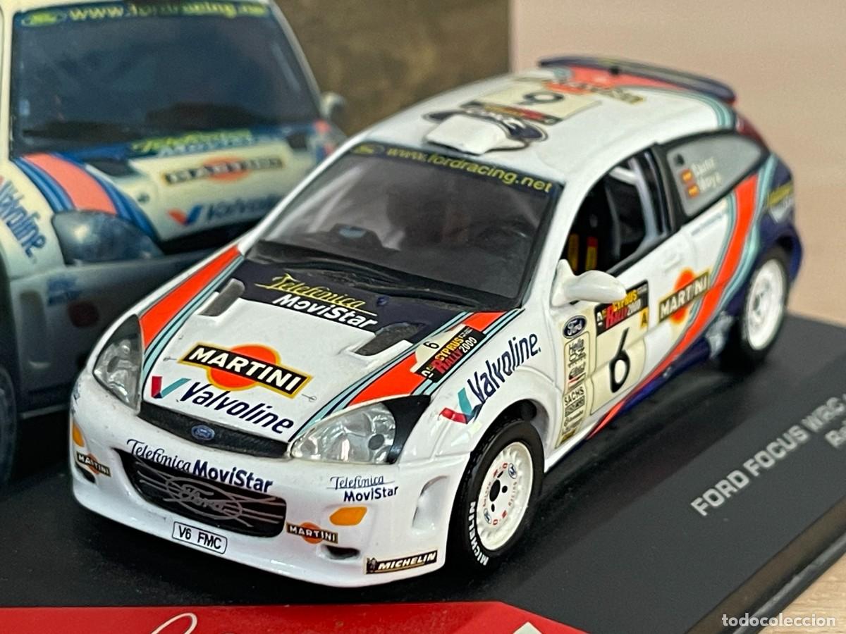 Coches a escala: Coche FORD FOCUS WRC 2000 Rally Chipre #6 Carlos Sainz Collection 1:43 die-cast metal car ixo altaya