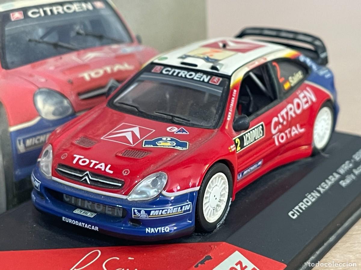 Coches a escala: Coche CITRO&Euml;N XSARA WRC 2005 Rally Acr&oacute;polis #2 Carlos Sainz 1:43 die-cast metal car ixo altaya