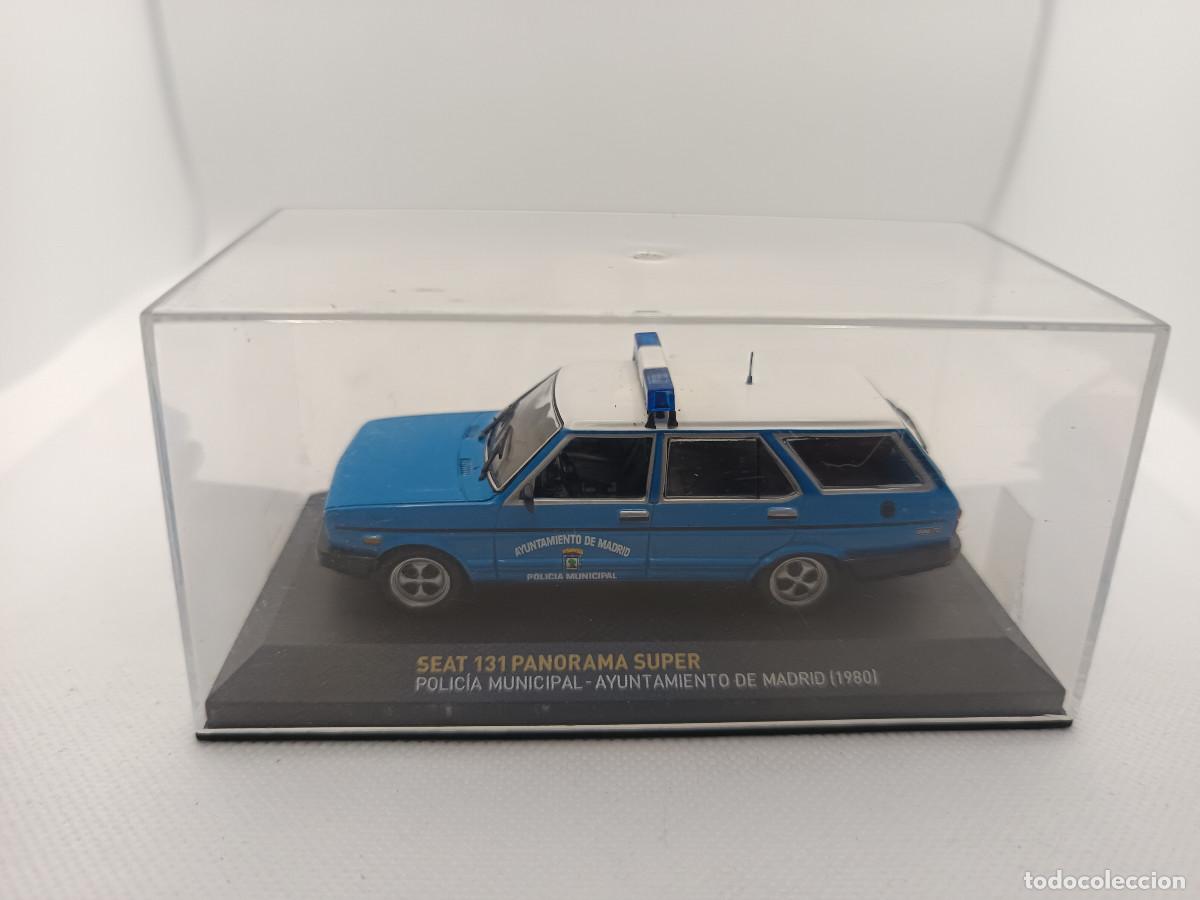 Coches a escala: SEAT 131 Panorama Super Policia Municipal de Madrid 1980 Altaya &rdquo;Nuestros coches de Policia&rdquo; 1:43