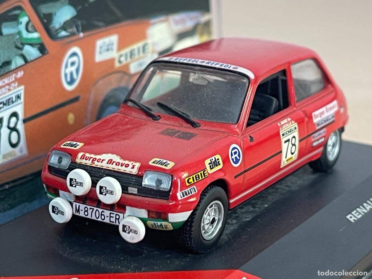 Coches a escala: Coche RENAULT 5TS 1980 Rally Shalymar #78 Carlos Sainz Collection 1:43 die-cast 5 ts r5 ixo altaya