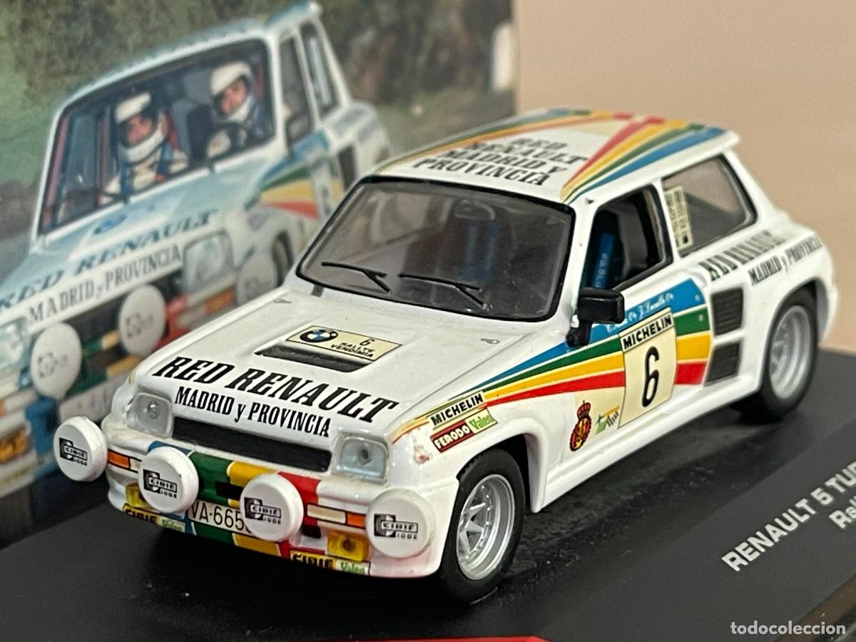 Coches a escala: Coche RENAULT 5 TURBO 2 1983 Rally de la Vendimia #6 Carlos Sainz Collection 1:43 diecast ixo altaya