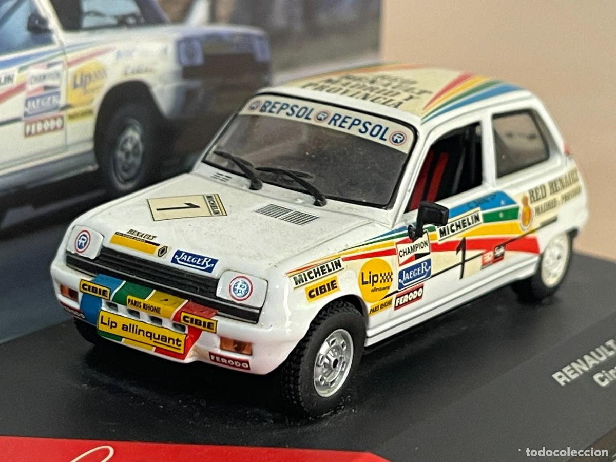 Coches a escala: Coche RENAULT 5TS 1982 Circuito de Estoril #1 Carlos Sainz Collection 1:43 die-cast 5 ts ixo altaya