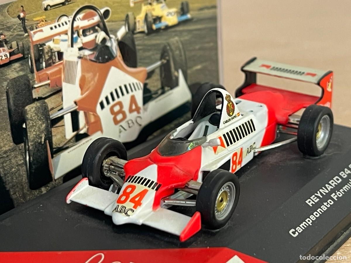 Coches a escala: Coche REYNARD 84 SF 1984 Campeonato F&oacute;rmula Ford 2000 #84 Carlos Sainz 1:43 die-cast car ixo altaya