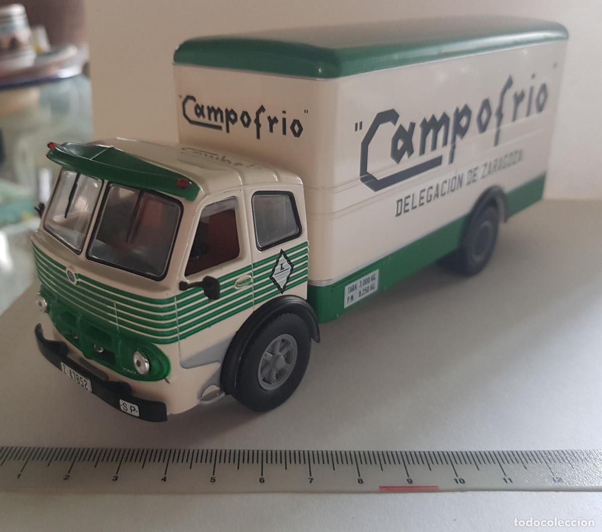 Coches a escala: PEGASO 1060 CABEZ&Oacute;N CAMPOFRIO 1964 SALVAT COLECCI&Oacute;N CAMIONES ESCALA 1.43