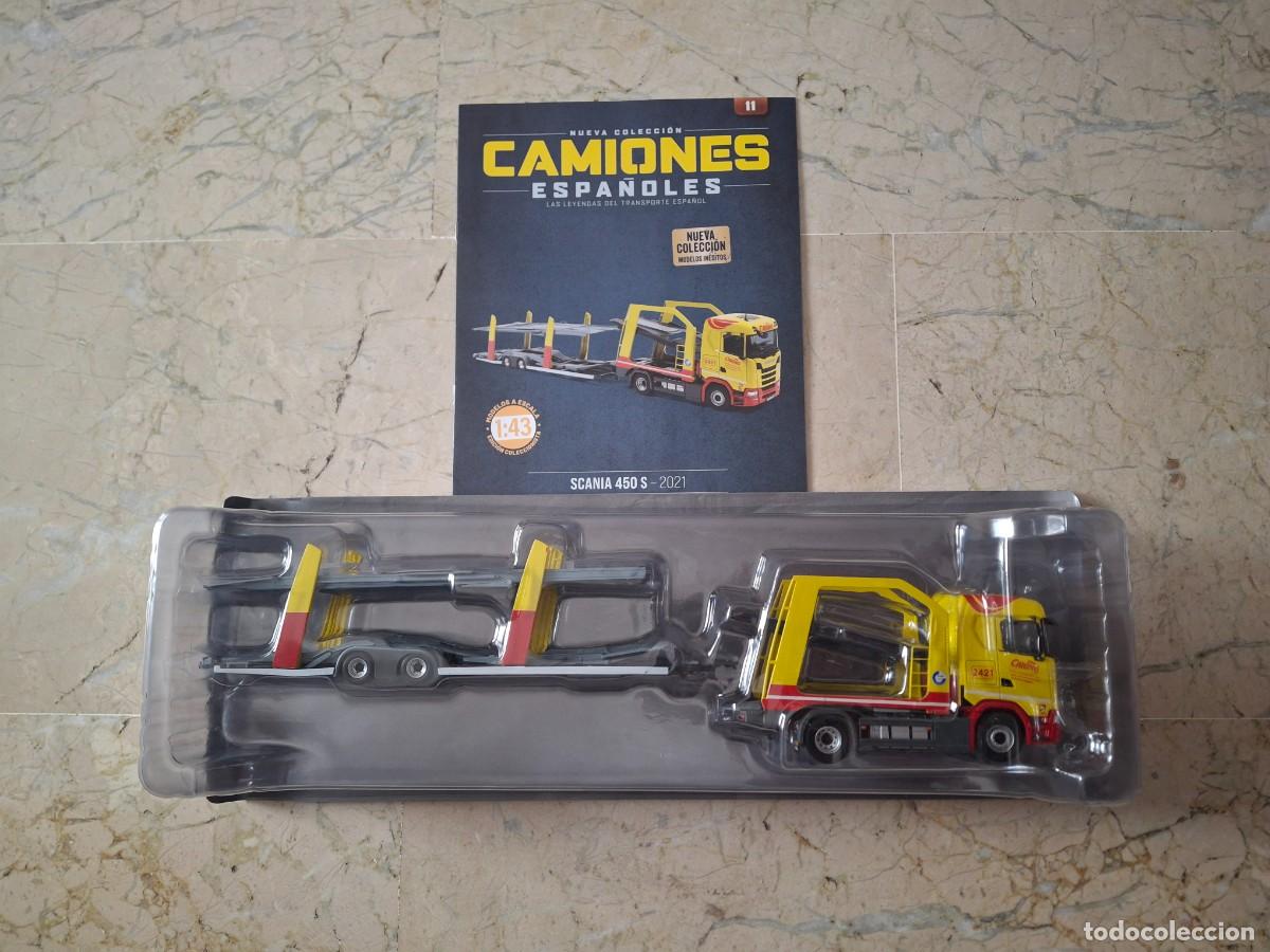 Coches a escala: Cami&oacute;n Scania 450 S del a&ntilde;o 2021 a 1/43 de Salvat