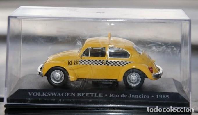 Coches a escala: vw beEtle taxi rio de janeiro ESCALA 1/43 DE ALTAYA EN CAJA