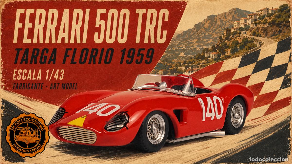 Coches a escala: Ferrari 500 TRC Targa Florio - 1959
