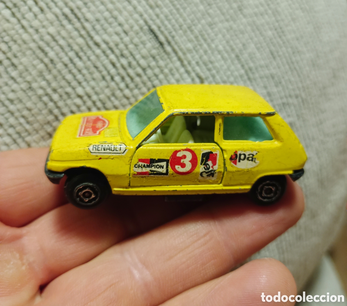 Coches a escala: Renault 5 , R5 guisval costa brava 1980 escala 1/64 , 1:64