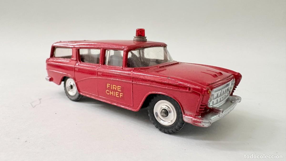 Coches a escala: COCHE BOMBEROS NASH RAMBLER 1:43 DINKY TOYS. MECCANO. MADE IN ENGLAND
