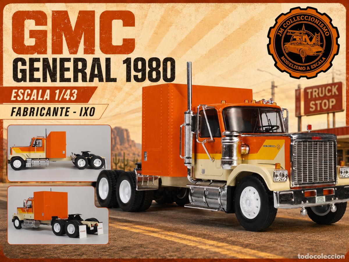 Coches a escala: GMC General 1980 1/43 IXO