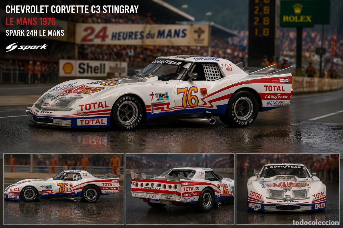 Voitures &agrave; l'&eacute;chelle: Chevrolet Corvette Le Mans 1976