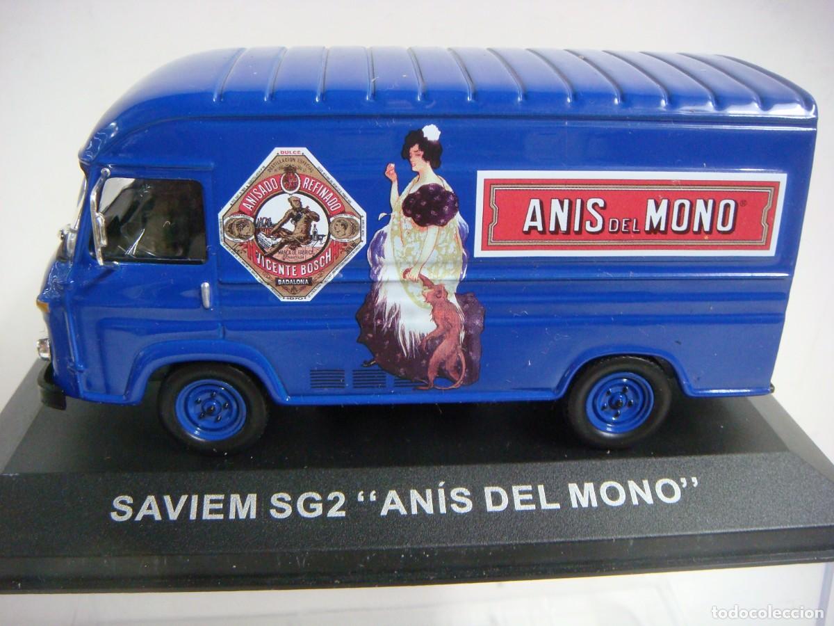 Coches a escala: COCHE DE ALTAYA SAVIEM SG2 ( ANIS DEL MONO ) ESCALA 1/43,ES NUEVO.