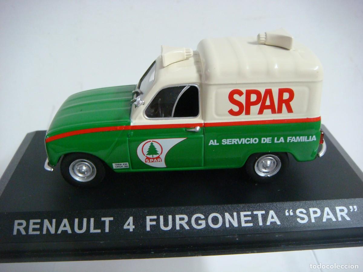 Coches a escala: COCHE RENAULT 4 FURGONETA &rdquo;SPAR&rdquo;-ESCALA 1'43 ES NUEVO