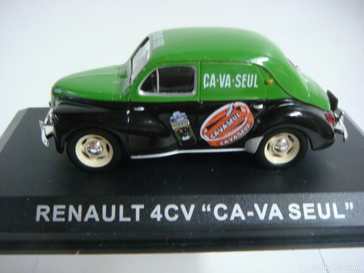 Coches a escala: COCHE DE ALTAYA RENAULT 4CV ( CA-VA SEUL ) ESCALA 1/43 ES NUEVO
