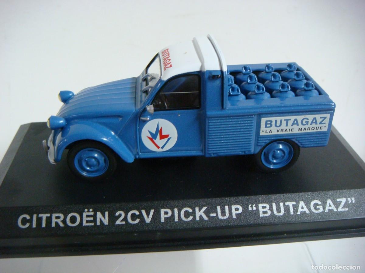 Coches a escala: COCHE DE ALTAYA CITROEN 2CV PICK-UP. ( BUTAGAZ) ESCALA 1/43 ES NUEVO