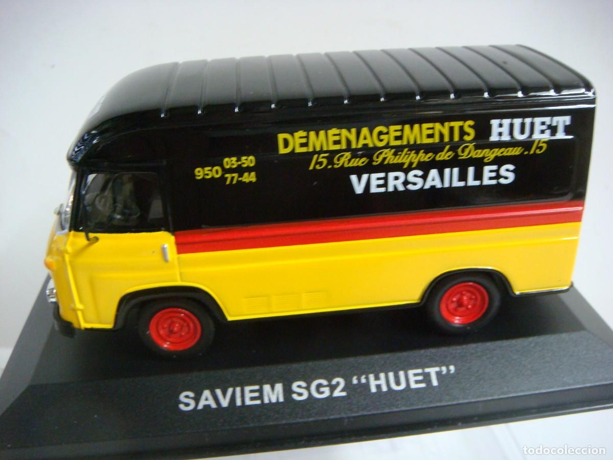 Coches a escala: COCHE DE ALTAYA DE PUBLICIDAD SAVIEM SG2-HUET) ESCALA 1/43 ES NUEVO