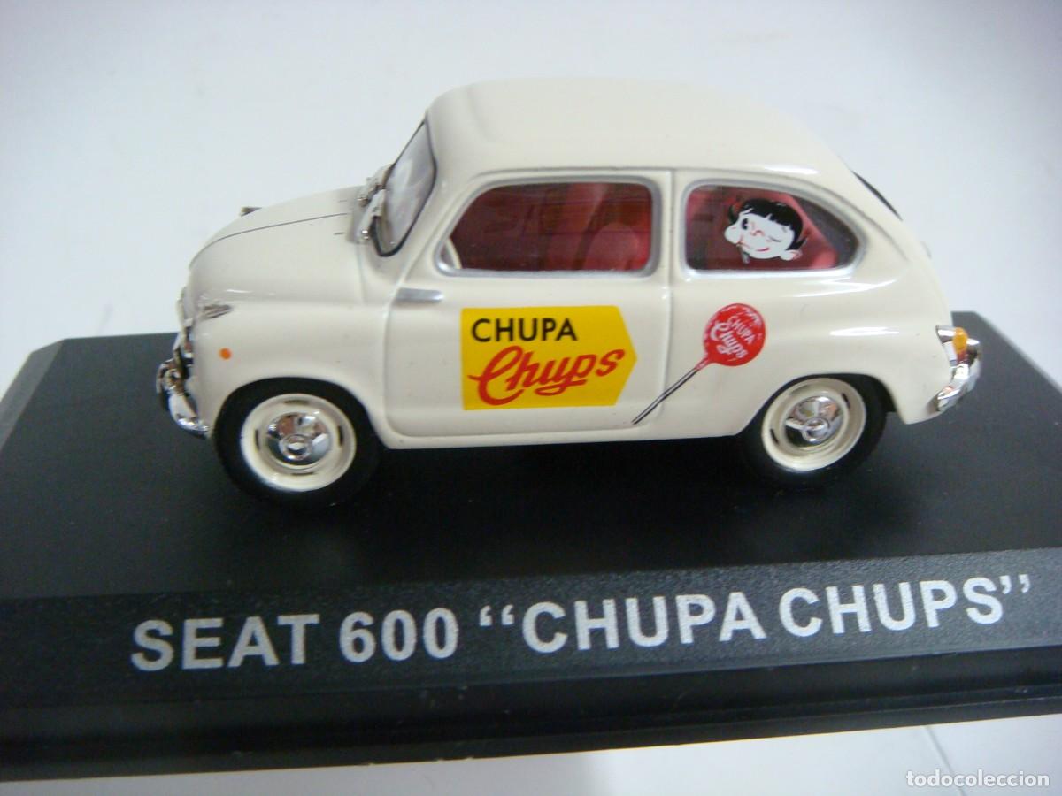 Coches a escala: COCHE DE ALTAYA SEAT 600 ( CHUPA CHUS ) ESCALA 1/43 ES NUEVO