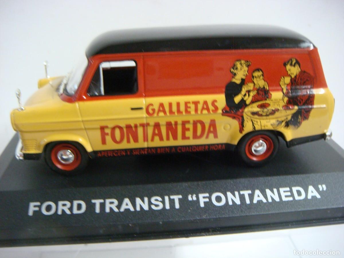 Coches a escala: COCHE DE ALTAYA FORD TRANSIT ( FONTANEDA ) ESCALA 1/43 ES NUEVO