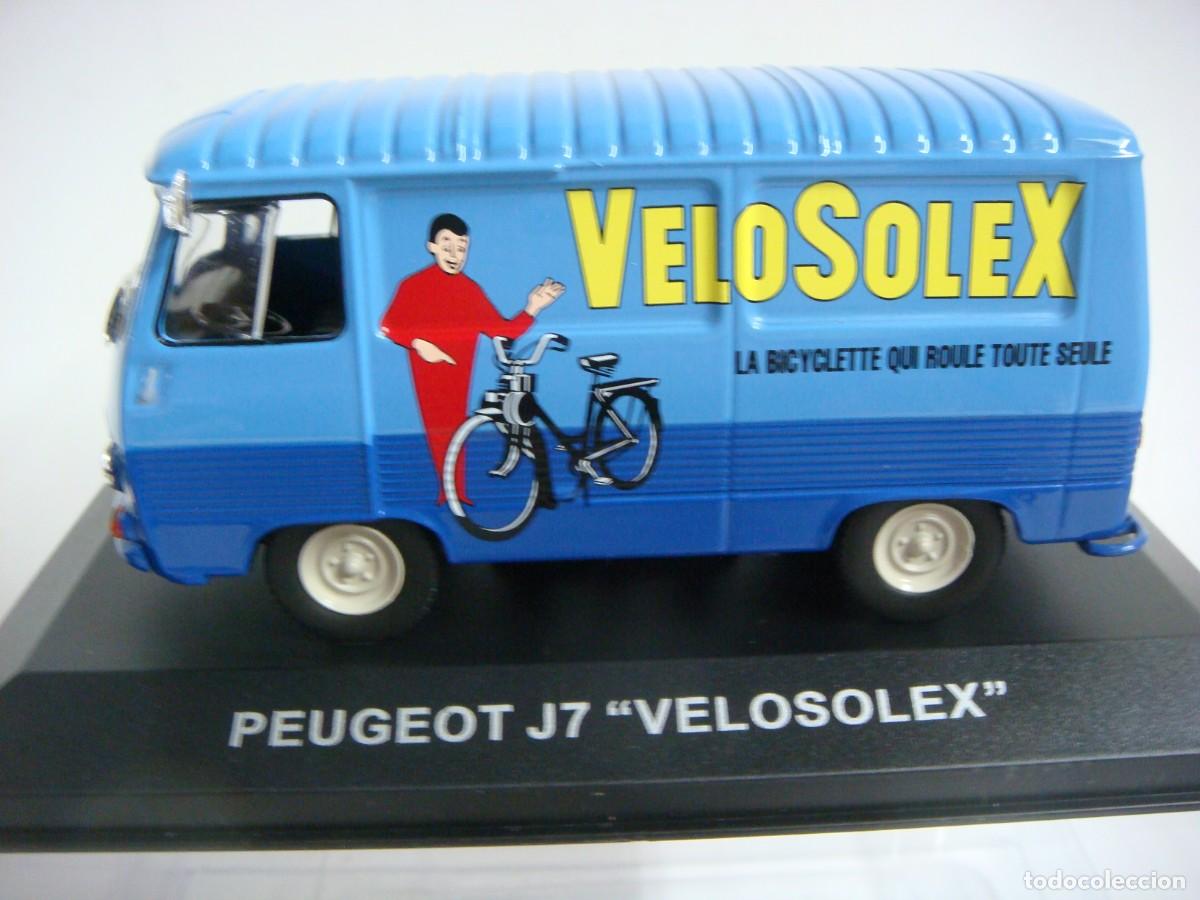 Coches a escala: COCHE PEUGEOT J7 &rdquo;VELOSOLEX&rdquo;-ESCALA 1'43 ES NUEVO
