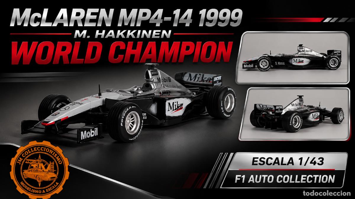 Auto in scala: McLaren MP4/14 1999 - M. Hakkinen