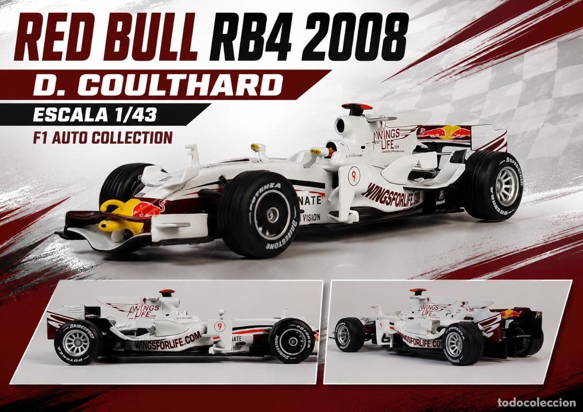 Coches a escala: Red Bull RB4 2008 - D. Coulthard