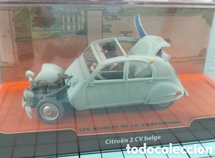 coche tintin 1/43 citroen 2cv belge les bijoux - Compra venta en