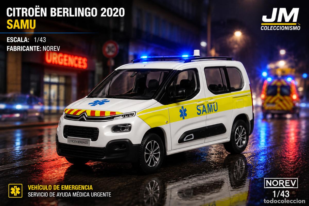 Voitures &agrave; l'&eacute;chelle: Citroen Berlingo 2020 SAMU
