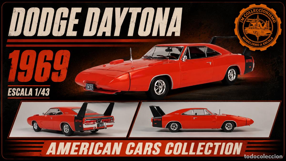 Carros em escala: Dodge Charger Daytona 1969