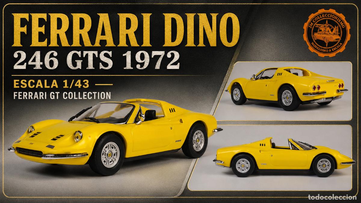 Coches a escala: Ferrari Dino 246 GTS 1972