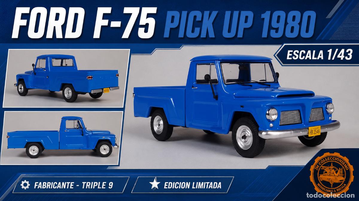 Auto in scala: Ford F-75 Pick Up 1980