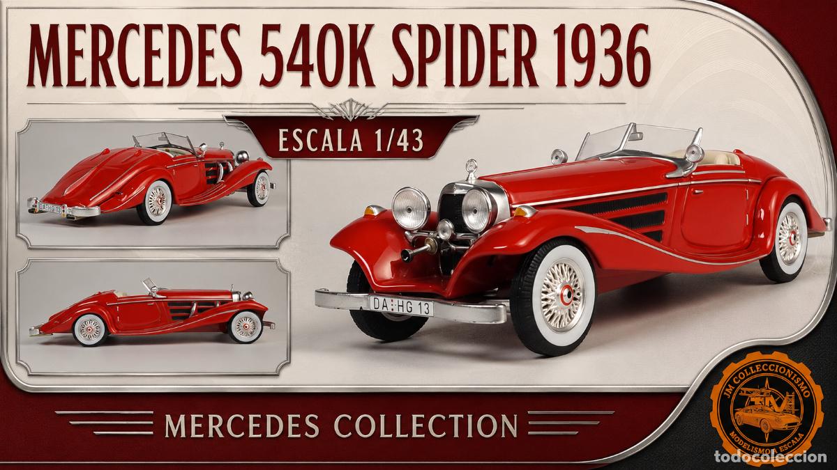 Model Cars: Mercedes 540 K Spider 1936