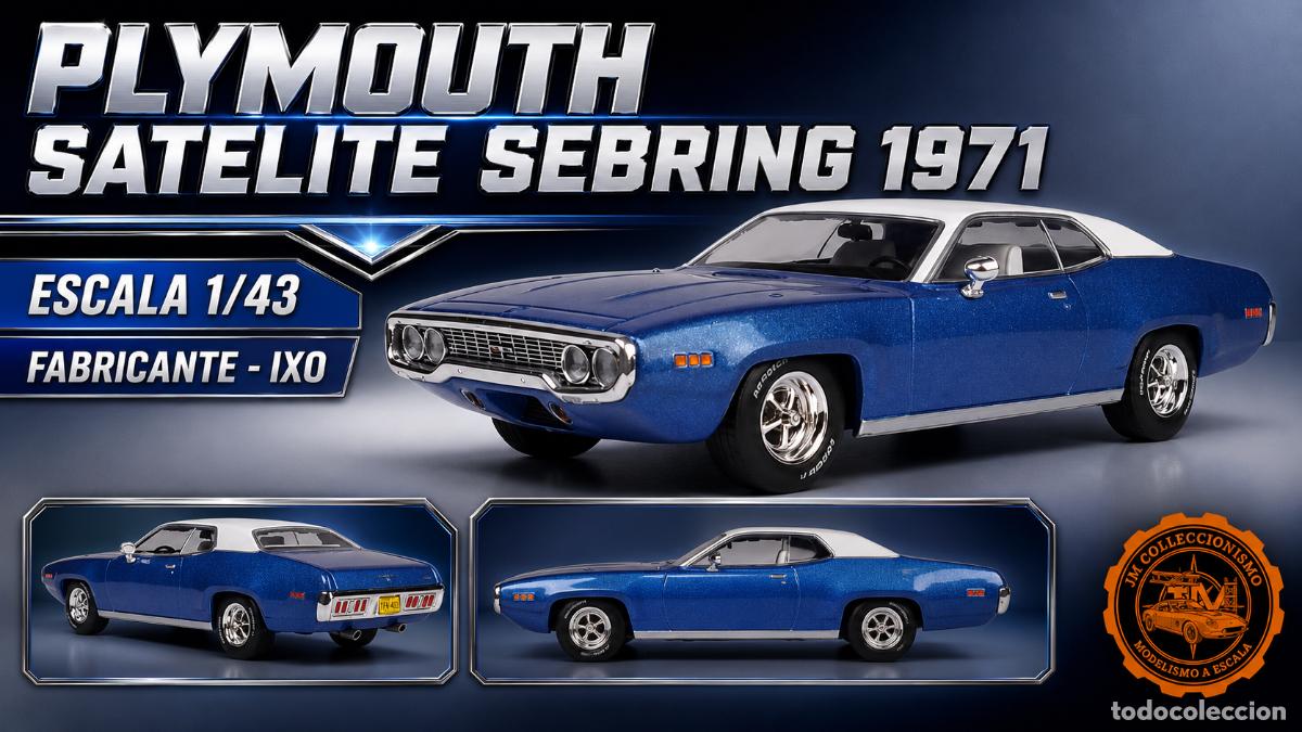 Auto in scala: Plymouth Satelitte Sebring 1971