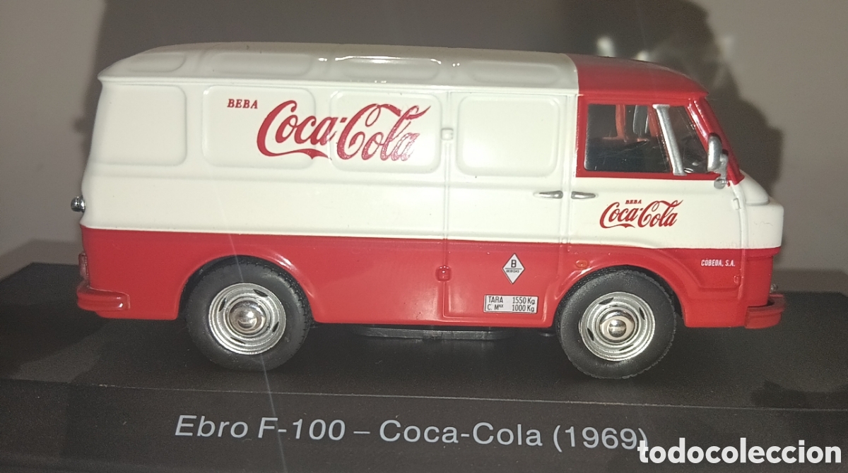 Coches a escala: VEH&Iacute;CULO REPARTO Y SERVICIO EBRO COCA COLA 1969
