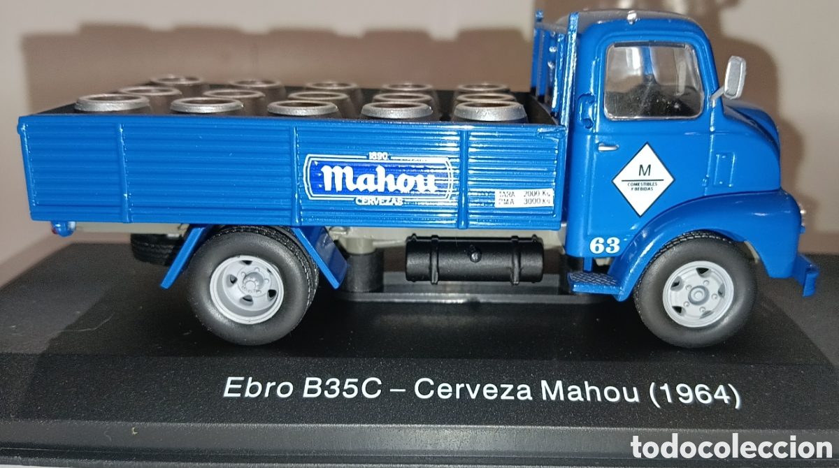 Coches a escala: VEH&Iacute;CULO REPARTO Y SERVICIO CERVEZA MAHOU 1964