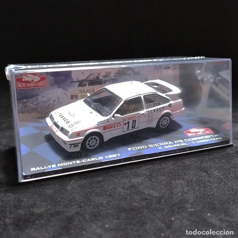 Coches a escala: Altaya, Ford Sierra, Grundel, Montecarlo '87