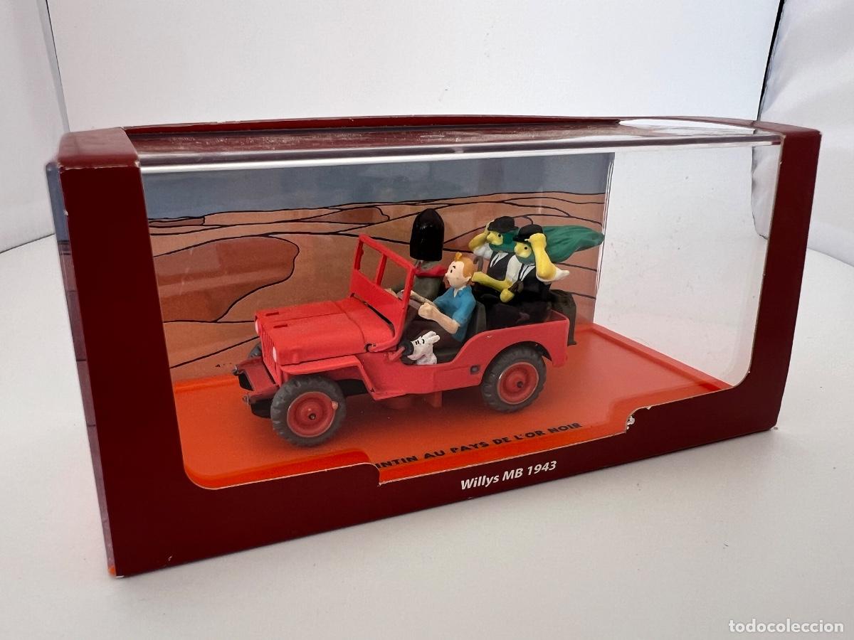 Coches a escala: JEEP WILLYS MB 1943 TINTIN ATLAS 2012
