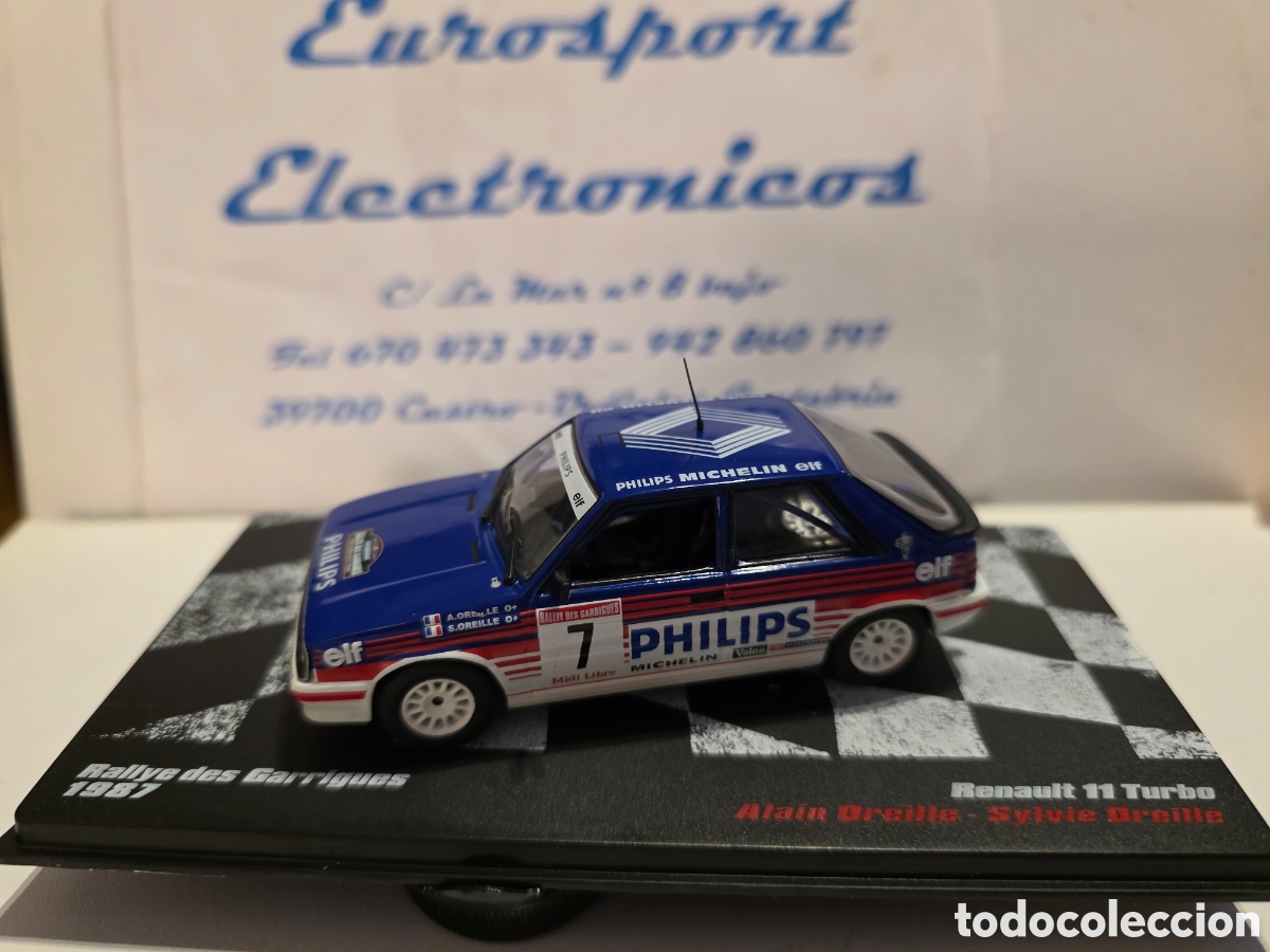 Coches a escala: Renault 11 turbo Rallye des Garrigues 1/43
