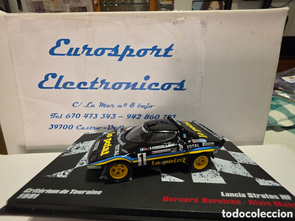 Coches a escala: Lancia Stratos HF Touriane 1981 escala 1/43