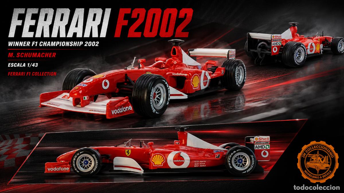 Auto in scala: Ferrari F2002 2002 - M. Schumacher