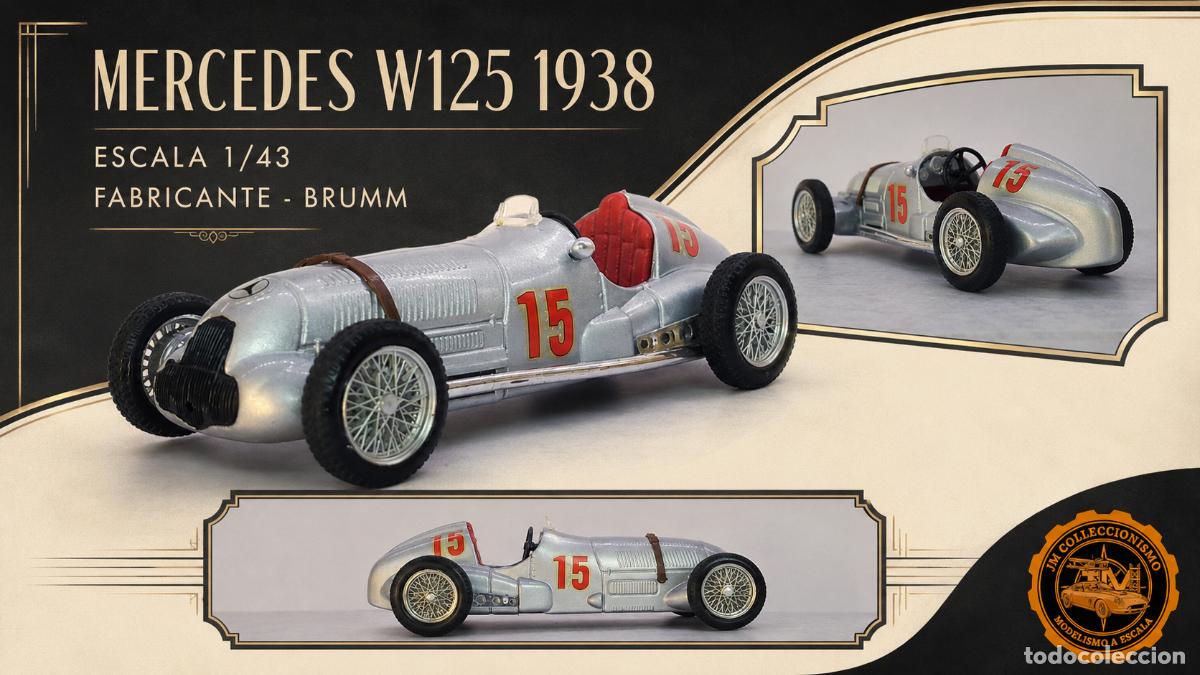 Voitures &agrave; l'&eacute;chelle: Mercedes W125 1938 1/43